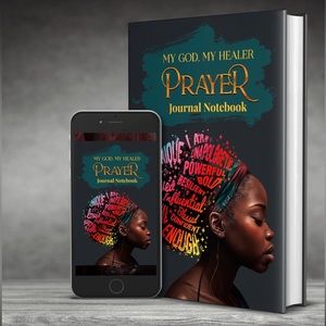 My God My Healer Prayer Journal Notebook